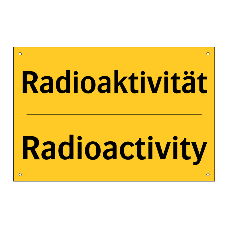 Radioaktivität - Radioactivity