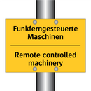 Funkferngesteuerte Maschinen - Remote controlled machinery