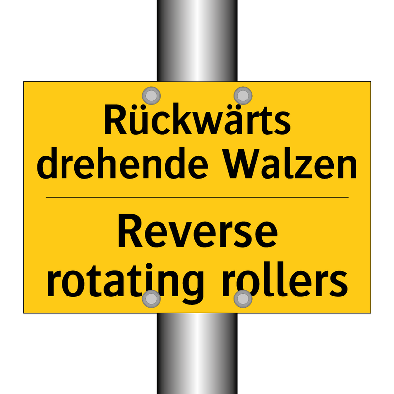 Rückwärts drehende Walzen - Reverse rotating rollers
