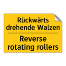 Rückwärts drehende Walzen - Reverse rotating rollers