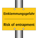 Einklemmungsgefahr - Risk of entrapment
