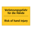 Verletzungsgefahr für die Hände/.../ - Risk of hand injury
