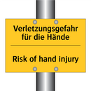 Verletzungsgefahr für die Hände/.../ - Risk of hand injury