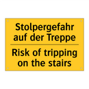 Stolpergefahr auf der Treppe - Risk of tripping on the stairs