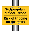 Stolpergefahr auf der Treppe - Risk of tripping on the stairs