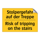 Stolpergefahr auf der Treppe - Risk of tripping on the stairs