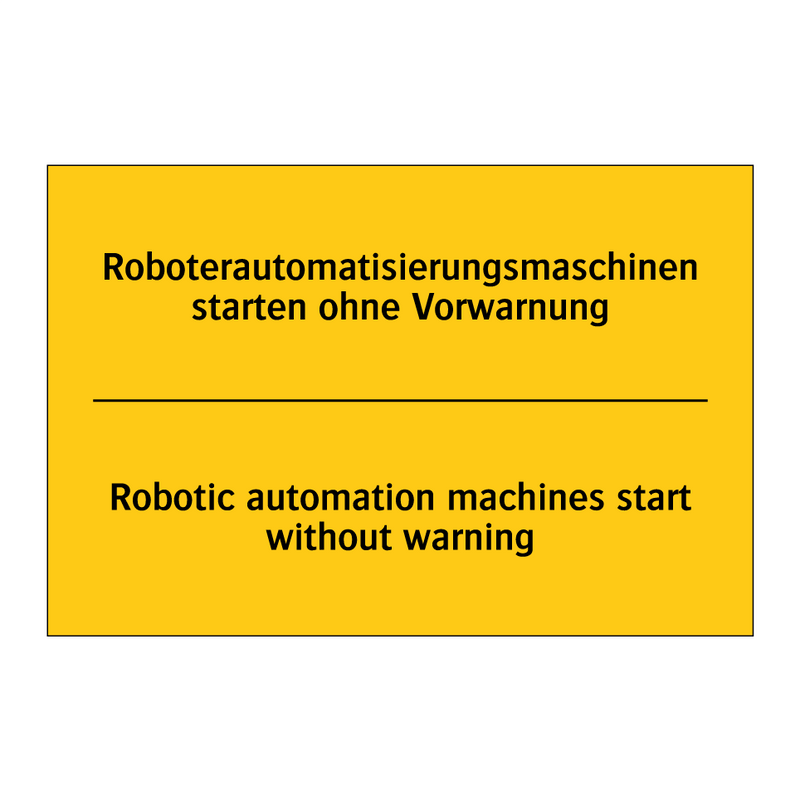 Roboterautomatisierungsmaschinen /.../ - Robotic automation machines start /.../