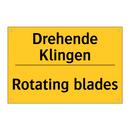 Drehende Klingen - Rotating blades