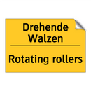 Drehende Walzen - Rotating rollers