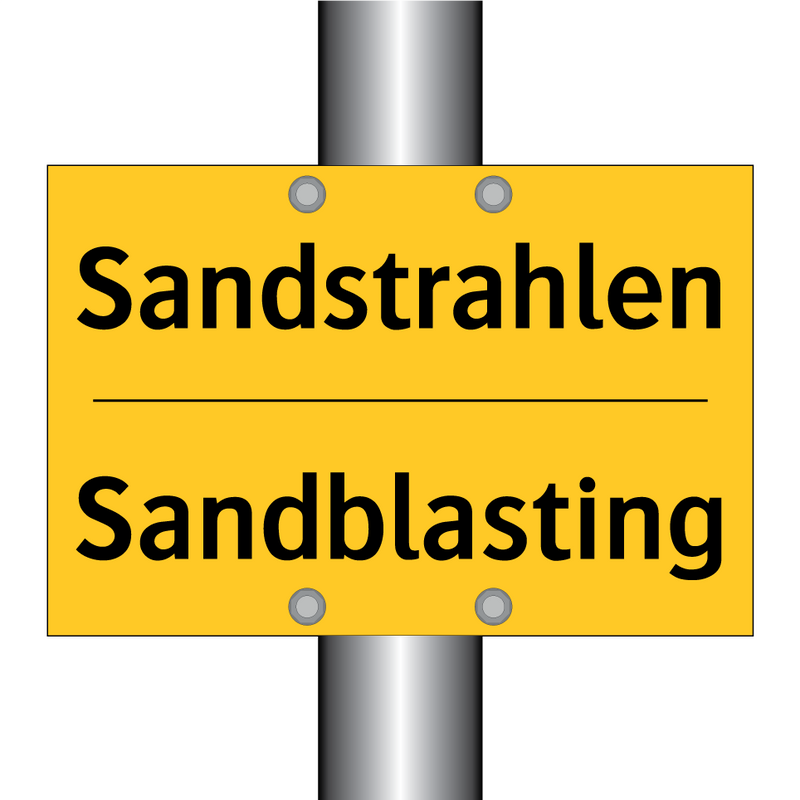 Sandstrahlen - Sandblasting