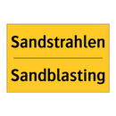 Sandstrahlen - Sandblasting
