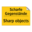 Scharfe Gegenstände - Sharp objects