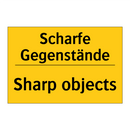 Scharfe Gegenstände - Sharp objects
