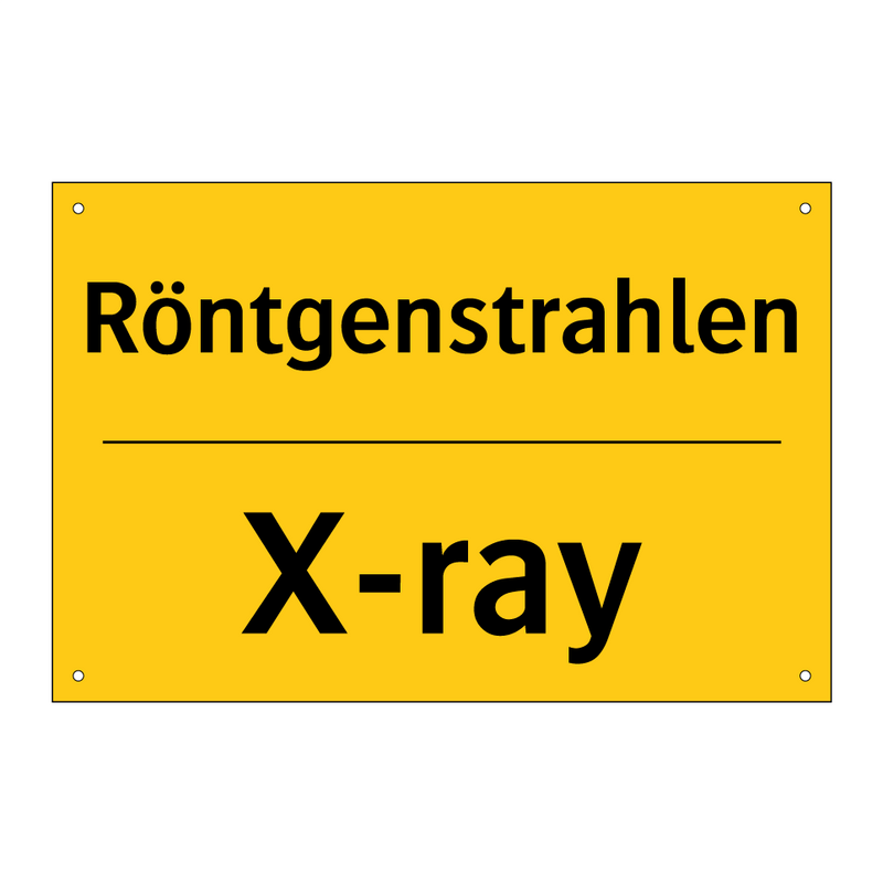 Röntgenstrahlen - X-ray