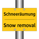 Schneeräumung - Snow removal