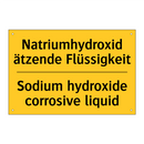Natriumhydroxid ätzende Flüssigkeit/.../ - Sodium hydroxide corrosive liquid/.../