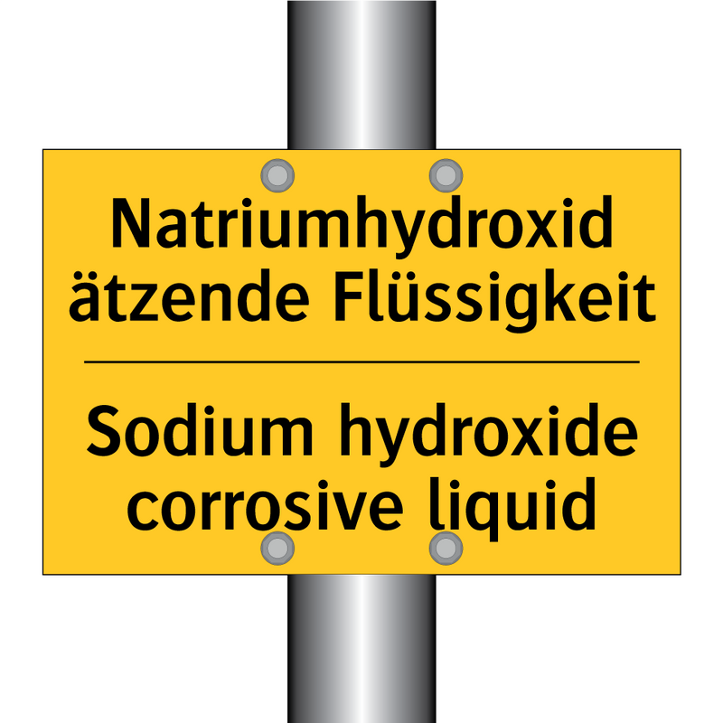Natriumhydroxid ätzende Flüssigkeit/.../ - Sodium hydroxide corrosive liquid/.../