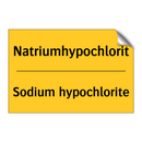 Natriumhypochlorit - Sodium hypochlorite