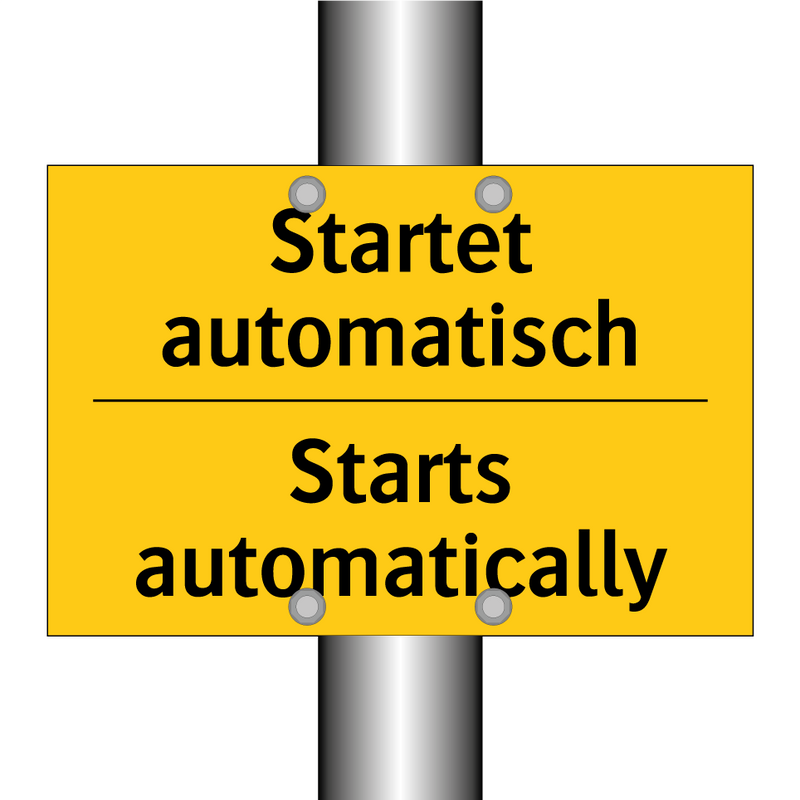 Startet automatisch - Starts automatically