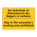 Der Aufenthalt im Arbeitsbereich /.../ - Stay in the excavator's working /.../