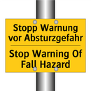 Stopp Warnung vor Absturzgefahr/.../ - Stop Warning Of Fall Hazard
