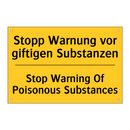 Stopp Warnung vor giftigen Substanzen/.../ - Stop Warning Of Poisonous Substances/.../