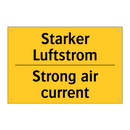 Starker Luftstrom - Strong air current