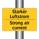 Starker Luftstrom - Strong air current