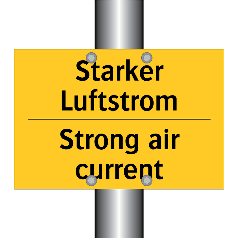 Starker Luftstrom - Strong air current