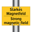Starkes Magnetfeld - Strong magnetic field