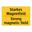 Starkes Magnetfeld - Strong magnetic field