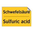 Schwefelsäure - Sulfuric acid