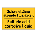 Schwefelsäure ätzende Flüssigkeit/.../ - Sulfuric acid corrosive liquid