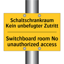Schaltschrankraum Kein unbefugter /.../ - Switchboard room No unauthorized /.../