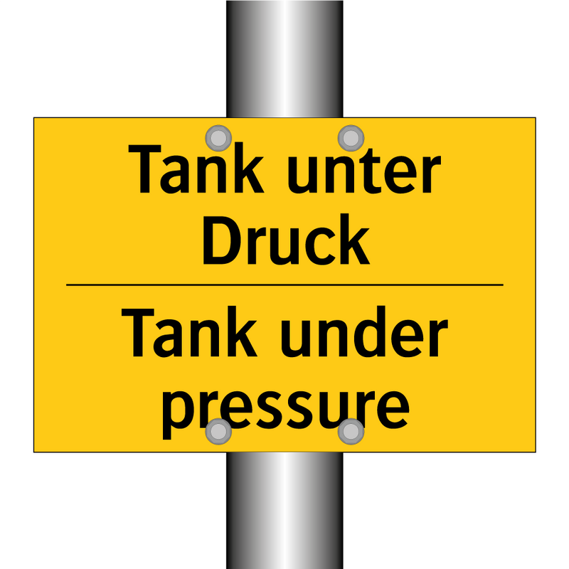 Tank unter Druck - Tank under pressure