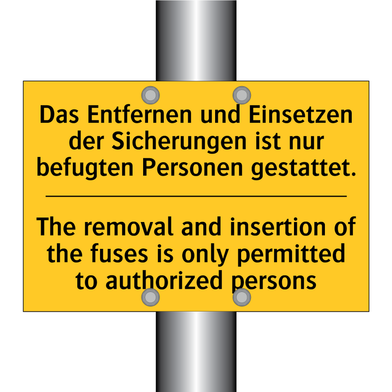 Das Entfernen und Einsetzen der /.../ - The removal and insertion of the /.../