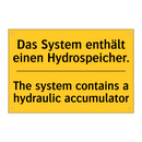 Das System enthält einen Hydrospeicher./.../ - The system contains a hydraulic /.../