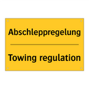 Abschleppregelung - Towing regulation