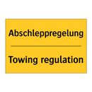 Abschleppregelung - Towing regulation