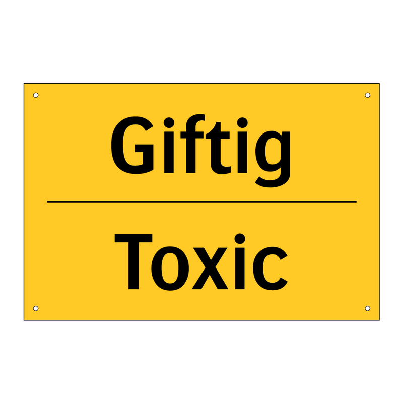 Giftig - Toxic
