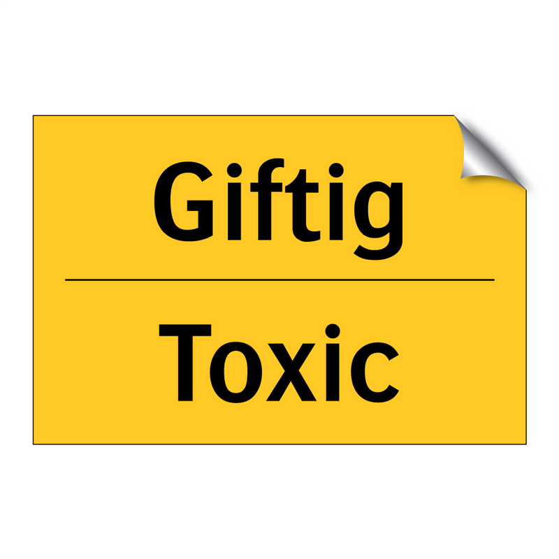 Giftig - Toxic