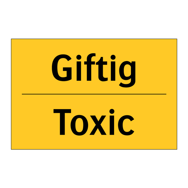 Giftig - Toxic