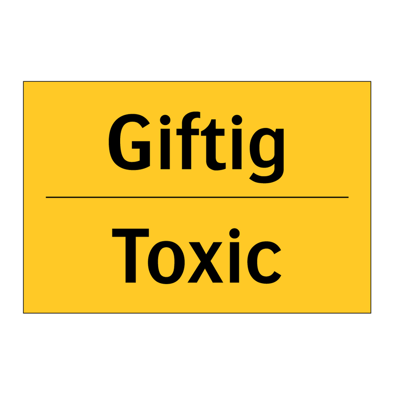 Giftig - Toxic