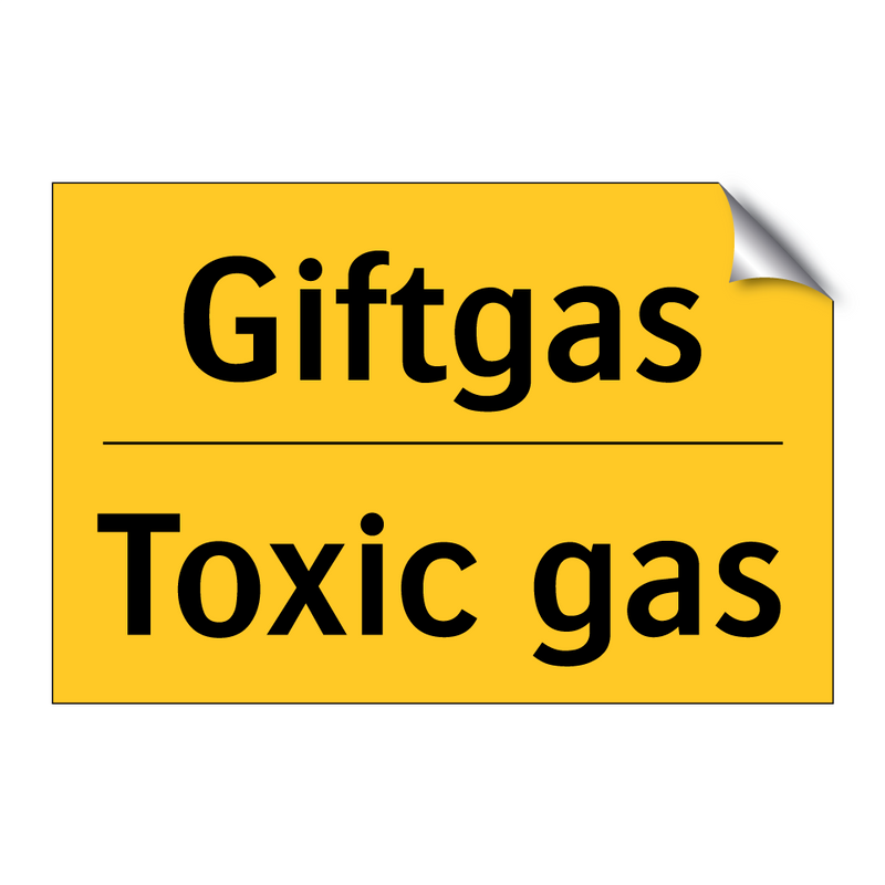 Giftgas - Toxic gas