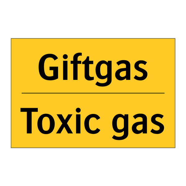 Giftgas - Toxic gas
