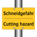 Schneidgefahr - Cutting hazard
