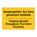 Stolpergefahr! Auf dem gesamten /.../ - Tripping Hazard! Throughout The /.../