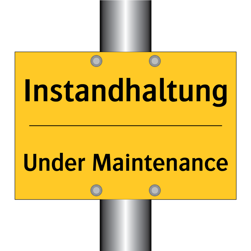 Instandhaltung - Under Maintenance