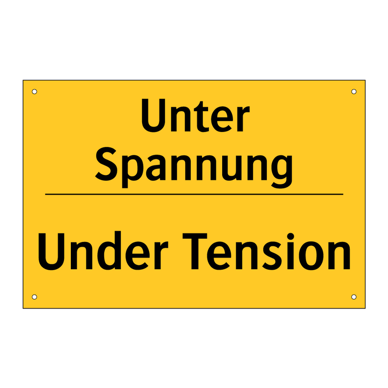 Unter Spannung - Under Tension