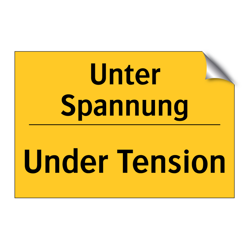 Unter Spannung - Under Tension
